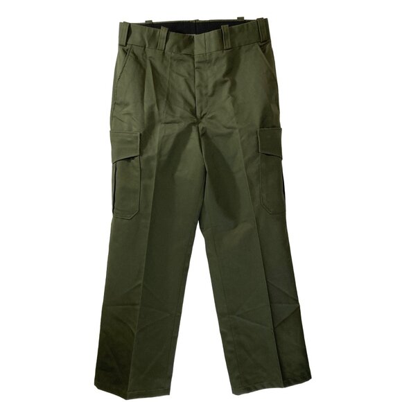 Men's Outdoor Olive Cargo Pants Multiple Pockets Size 32 NWOT - Picture 3 of 9